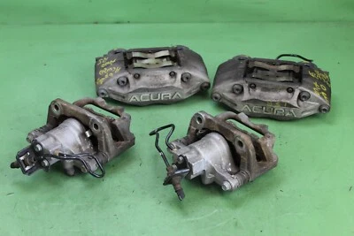 05-12 ACURA RL 3.5L AWD PASSENGER DRIVER FRONT REAR BRAKE CALIPER SET OF 4 OEM - Image 1 of 4