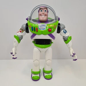 Buzz Lightyear Space Ranger The Disney Store Lights & Talks With Andy Foot Lable - Bild 1 von 14