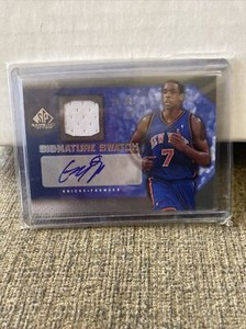 2007-08 Sp Game Used Channing Frye Auto 18/30