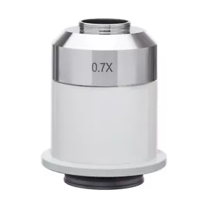 0.7X Stainless Steel C-mount Camera Lens for Nikon Microscopes - Picture 1 of 3