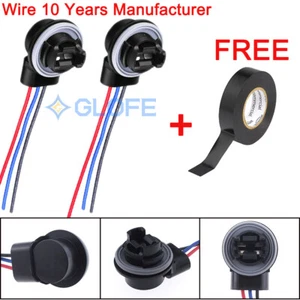 Universal Pigtail Wiring Female Socket 3157 S 2X Harness Brake Stop Replacement - Bild 1 von 10