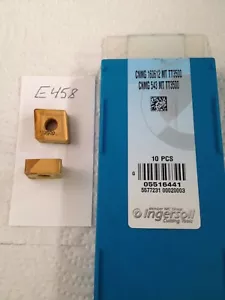 10 NUOVI INSERTI IN CARBURO INGERSOLL CNMG 543-MT CNMG 160612. GRADO: TT3500 -E458 - Foto 1 di 1