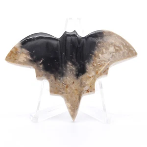 67mm Crystal Gemstone Fossilised Palm Root Bat Healing Mineral Natural - Picture 1 of 3