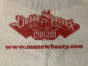 Maglietta Vintage Bubba Sparxxx The Charm Album Promo Suoneria 2XL Macchie Hip Hop - Foto 1 di 13