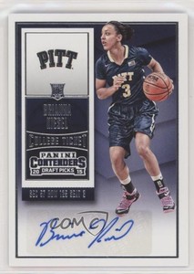 2015-16 Panini Contenders Draft Picks College Ticket Brianna Kiesel #177 Auto