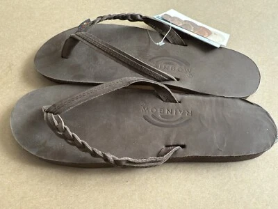 RAINBOW Single Layer Thin 1/2" Strap Dark Mocha L10 NEW - Image 1 of 4