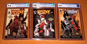 Hellboy: The Crooked Man #1 #2 #3 CGC 9.8 ¡Carrera completa! ¡Arte CORBEN! 23 pix ASEGURADO - Imagen 1 de 23