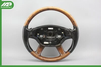 ✅ 07-10 Mercedes W221 S550 CL550 Driver Steering Wheel w/ Paddle Shifters OEM - Image 1 of 4