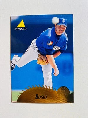 1995 PINNACLE #13 CHRIS BOSIO NM-MT MLB BASEBALL CARD - Image 1 of 2