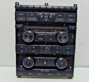 2009-2012 Ford Flex Radio Climate Control Switch Panel Faceplate - Picture 1 of 9