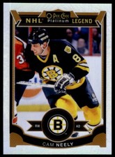 2015-16 O-PEE-CHEE-PLATINUM WHITE ICE LEGEND Cam Neely /99 Boston Bruins #160