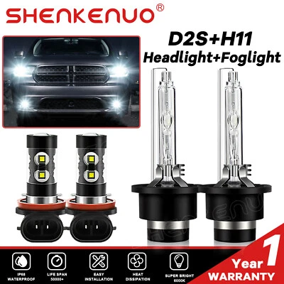 For Infiniti QX56 2011 2012 2013 HID Headlight High/Low Beam + Fog Light Bulbs - Image 1 of 4