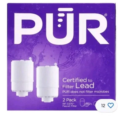 PUR Faucet Mount Certified to Filter Lead - 2 Filters (BRAND NEW FACTORY SEALED) - Image 1 of 4