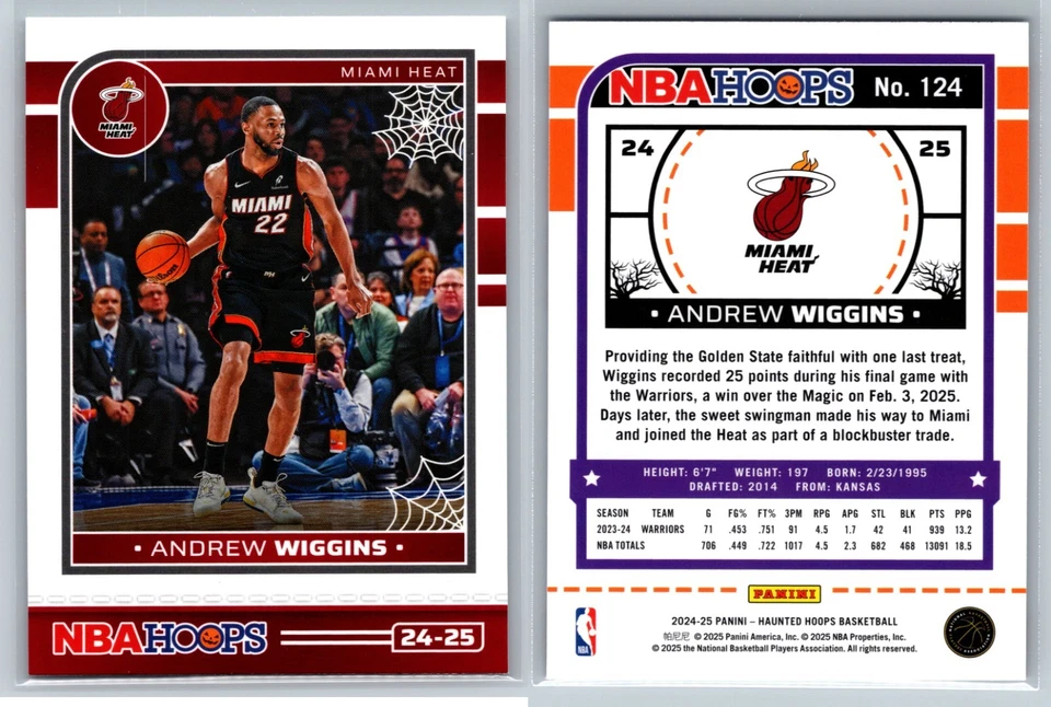 2024-25 Panini NBA Haunted Hoops BASE #1-200 Вы Выбираете и Завершаете Набор! - Изображение 1 из 1