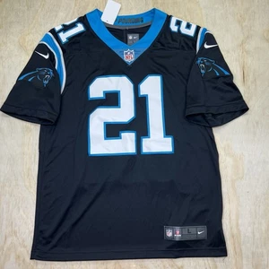 NEW #21 Jeremy Chinn Carolina Panthers Nike Black Vapor Limited LG Jersey SEWN - Picture 1 of 15