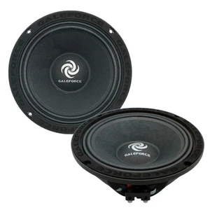 Galeforce G3 8" 200W RMS 4-Ohm Neodymium Competition Midrange Speakers – Pair - Picture 1 of 5