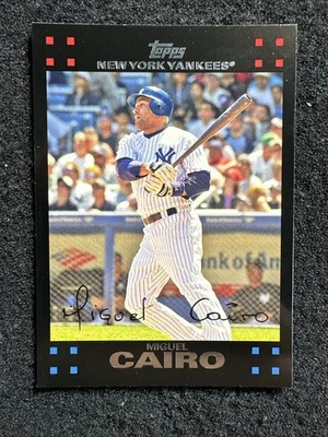 MIGUEL CAIRO #545 2007 Topps 棒球数量纽约洋基队 — 第 1/2 张图片