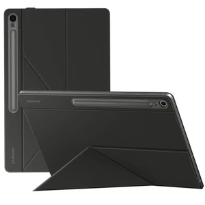 Samsung Étui Original Samsung Galaxy Tab S10 FE Plus Clapet Support Noir - Photo 1/5