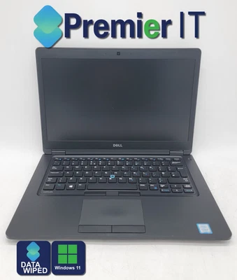 Dell Latitude 5480 Laptop - Intel Core i5 7th Gen 8GB RAM + 128GB SSD - Image 1 of 4