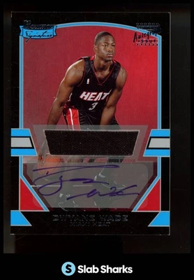 Camiseta deportiva Bowman Signature #79 2003 Dwyane Wade Mem automática radiocontrol novato/1250 Foto 1 de 4