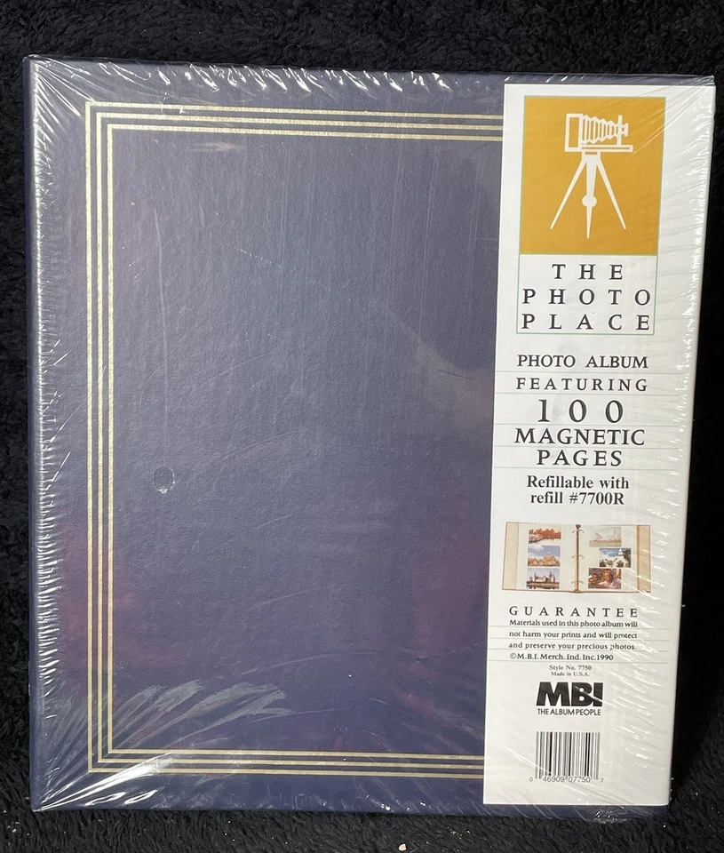 100 Page Magnetic Self Stick Photo Album Pages Acid