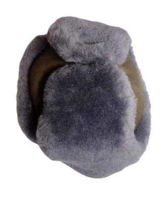 ¿Francés vintage? Sombrero Ushanka Europeo Militar Trampero Azul Solapas a Presión VER FOTOS Foto 1 de 4