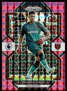 2022 Panini Prizm Premier League Prizms Pink Alphonse Areola West Ham United #55 - Picture 1 of 2