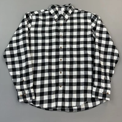 Camisa Brooks Brothers Para Hombre Grande Buffalo Franela a Cuadros Ajuste Regente Con Botones Foto 1 de 4