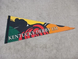 Kentucky Derby 131 Pennant Felt - Picture 1 of 9