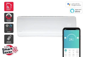 Kogan SmarterHome™ 2.6kW Inverter Split System Air Conditioner (Reverse Cycle), - Picture 1 of 12