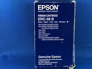 Genuine Epson ERC-38B/R Black/Red Printer Ribbon Cartridge - Afbeelding 1 van 5