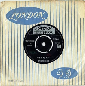 Otis Redding - Pain In My Heart/Something Is Worrying Me - London HLK 9833 (VG) - Picture 1 of 2