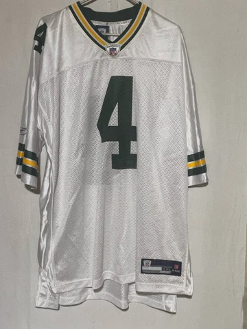 REEBOK VINTAGE NFL FOOTBALL JERSEY BRETT FAVRE PACKERS #4 STITCHED XXL Cover