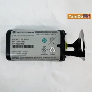Motorola 82-127909-01 Battery Li-ion 3.7V 4800mAh 17.8Wh Rechargeable OEM - Picture 1 of 4