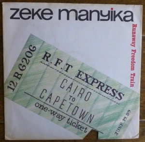 ZEKE MANYIKA - RUNAWAY FREEDOM TRAIN 1989 12" VINYL SINGLE. 12R6206 - Picture 1 of 4