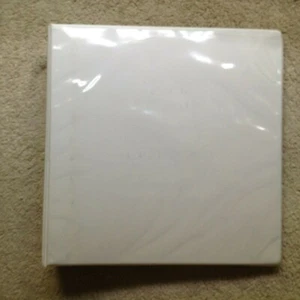 2" binder with 3 - D rings w/ divider - Picture 1 of 12