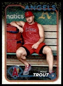 2024 TOPPS ALL STAR FOIL SP VARIATION #3 OF 5 MIKE TROUT ANGELS - Bild 1 von 2