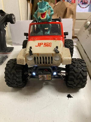 Radiation King RC Up Cycled Jurassic Park Stunt  jeep 29 Fast 4WD on or off road - Image 1 of 4