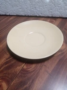 franciscan ware 5 1/2 inch yellow saucer - Picture 1 of 3