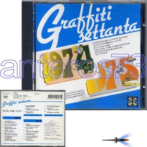 GRAFFITI SETTANTA 1974 1975 RARO CD - PATTY PRAVO CLAUDIO BAGLIONI ORIETTA BERTI - Picture 1 of 1