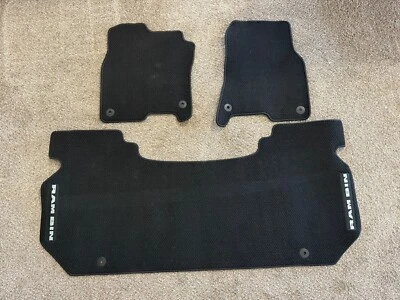 Genuine Dodge Ram Bin Floor Mats Set Of 3 Mats Foto 1 de 4