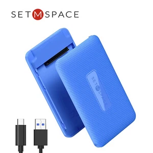 SETMSPACE 2.5" SATA USB 3.0 Disco Duro HDD SSD Caja Externa Estuche para Laptop - Imagen 1 de 12