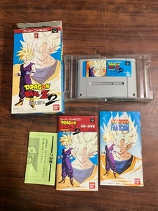 Dragon Ball Z Super Butouden 2 Nintendo Super Famicom W/Box SHVC-EF Japan - Picture 1 of 4
