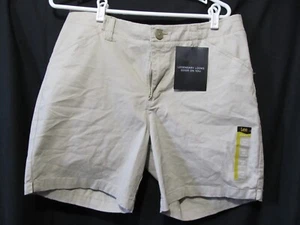 Lee Womens Size 16 Shorts Regular Fit Mid-Rise Walkshort Tan Chino 4 Pocket NEW - Picture 1 of 9