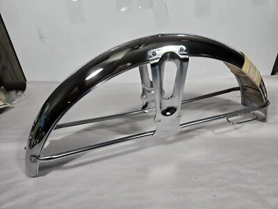 Guardabarros delantero cromado Honda CB100 K0-K2 1970-1972 NUEVO, CB 100 Foto 1 de 4