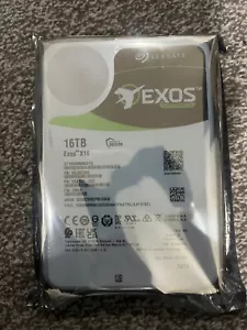 Seagate EXOS X16 ST16000NM001G 16TB 256MB 7200rpm 3.5" SATA 6Gb/s Enterprise HDD - Picture 1 of 1