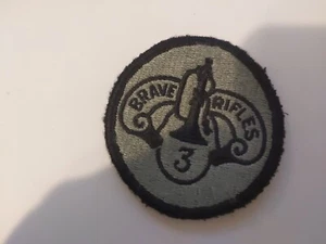 US Army 3rd Armored Cavalry Regiment (ACR) BRAVE RIFLES Patch - Picture 1 of 5