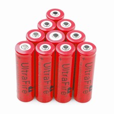 50x UltraFire 18650 3.7v 5000mah Rechargeable Li-ion Battery for LED Flashlight