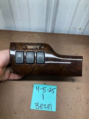 Subaru Baja Cruise 2005 interruptor antiniebla bisel ajuste tablero conductor madera con interruptores Foto 1 de 4