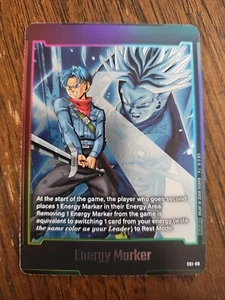 DBZ - Energy Marker E01-08 - Trunks / Fusion World NM - Picture 1 of 3